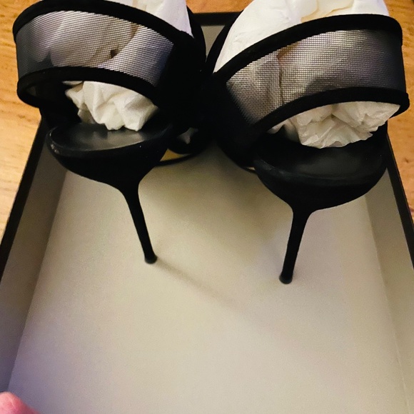 Gucci brand new black stilettos 8.5. box/ dust bag - Picture 7 of 10